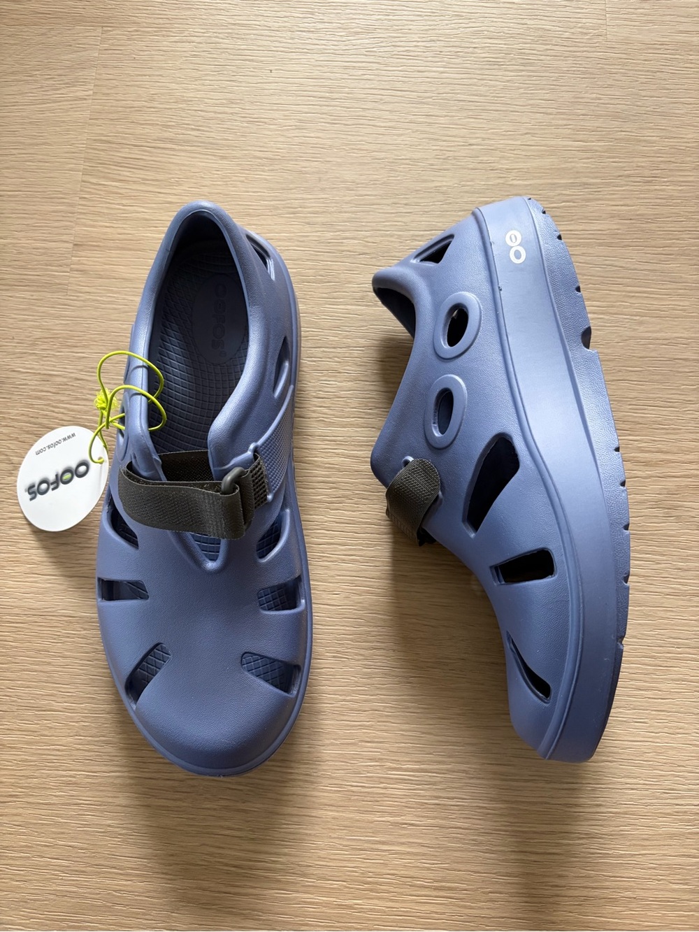 Oofos Oocandoo Shoes Recovery Water Drop Womens Size 8 NEW
